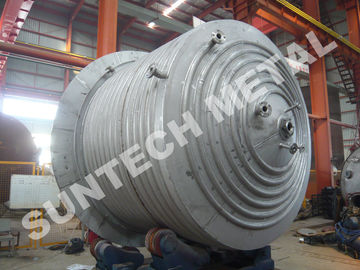 چین 316L Stainless Steel Chemical Processing Equipment with Half Pipe تامین کننده