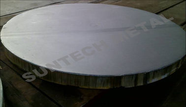 چین Gr.12 / 516 Gr.70N Titanium Clad Plate Tubesheet for Anti-pitting Corrosion تامین کننده