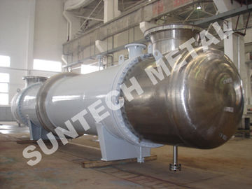 چین Shell Tube Condenser for PTA , Chemical Process Equipment of Titanium Gr.2 Cooler تامین کننده