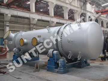 چین Stainless Steel 316L Double Tube Sheet Heat Exchanger 25 Tons Weight تامین کننده