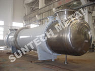 چین Shell Tube Condenser for PTA , Chemical Process Equipment of Titanium Gr.2 Cooler شرکت