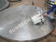 چین N06600 Inconel 600 / SA266 Nickel Alloy Clad Plate Tubesheet for Condenser صادر کننده