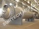 چین 904L Hight Alloy Stainless Steel Double Tube Sheet Heat Exchanger for Chemical Processing صادر کننده