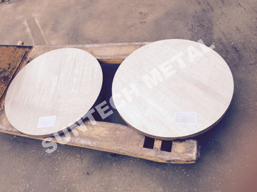 چین Cladding Plate  SB265 Gr.1 Titanium / Carbon Steel Clad Tubesheet کارخانه