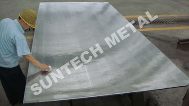 چین Stainless Steel SA240 405 / SA516 Gr.60N Clad Plate for Oil Refinery کارخانه