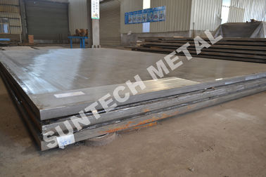 چین Explosion Clad N02200 Ni200 Pure Nickel Cladded Plate for Condensers کارخانه