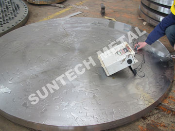 چین N06600 Inconel 600 / SA266 Nickel Alloy Clad Plate Tubesheet for Condenser توزیع کننده