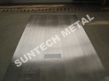 چین Nickel Alloy Clad Plate for Heaters Explosion Clad N04400 Monel400 کارخانه