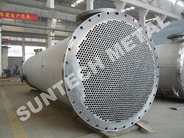 چین Titanium Gr.2 Cooler / Shell Tube Heat Exchanger for Paper and Pulping Industry کارخانه
