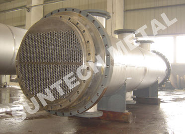 چین S31603 / 316L Stainless Steel Floating Head Heat Exchanger  for Acetic Acid Industry کارخانه